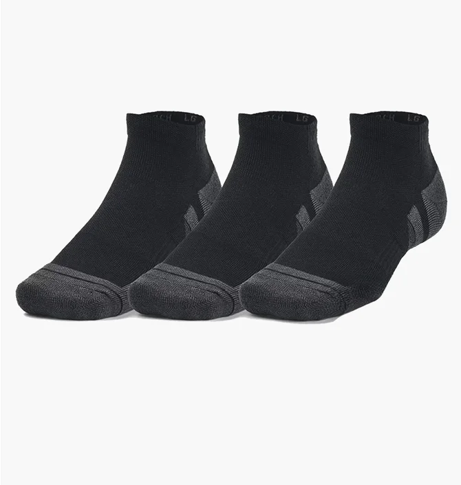 Носки Under Armour Performance Tech Low Black (3 пары) 1379504-002
