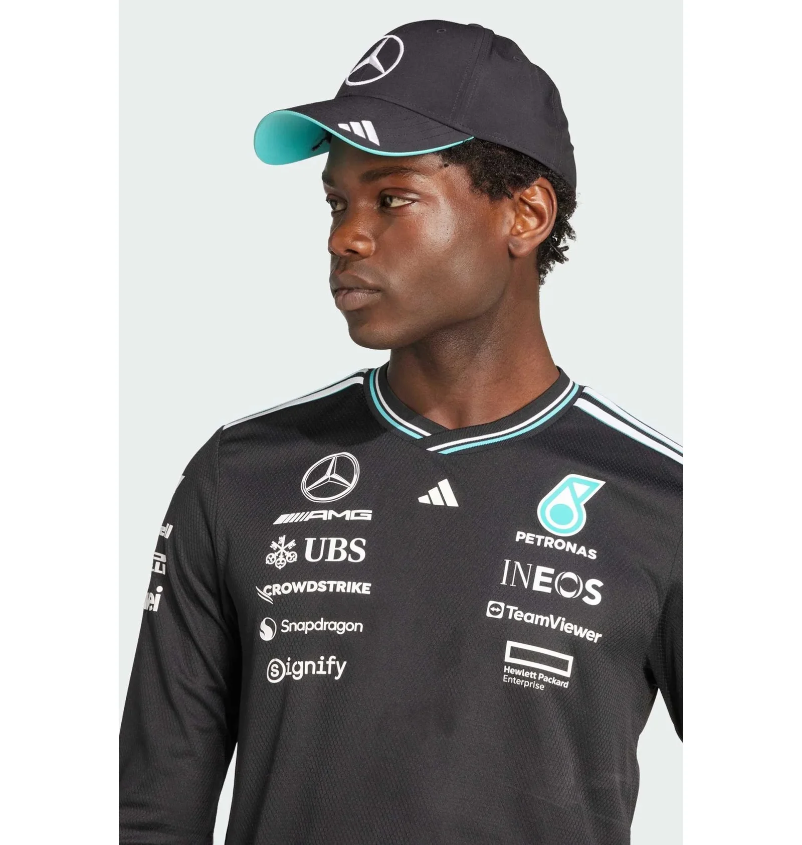 ᐉ Лонгслив мужской Adidas Mercedes - Amg Petronas Formula One