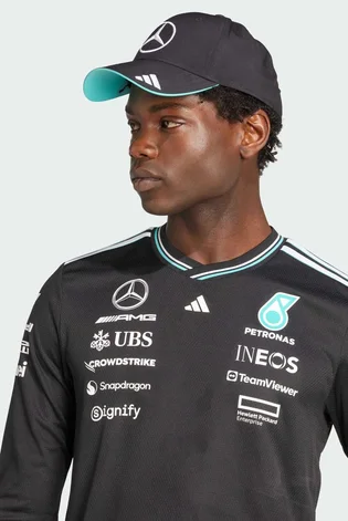 Лонгслів чоловічий Adidas Mercedes - Amg Petronas Formula One Team Driver Authentic Black JW5359