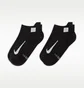 Шкарпетки унісекс Nike Court Multiplier Max Tennis No- Show Socks (2 Pairs) Black SK0152-010