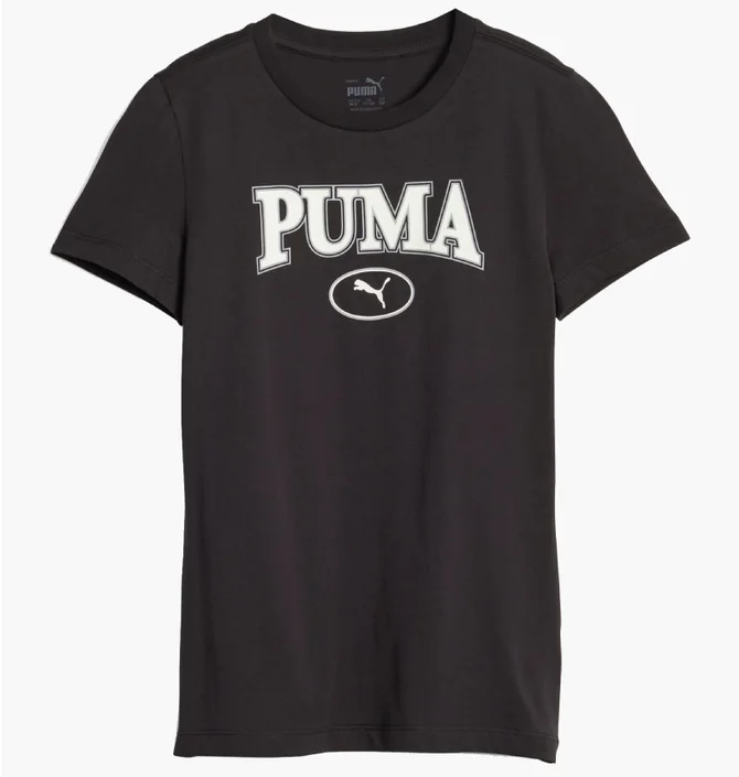 Футболка дитяча Puma Squad Youth Graphic Tee Black 676441-01