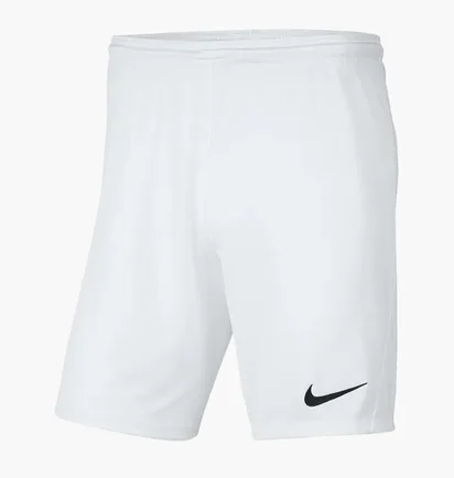 Шорты детские Nike Y Nk Df Park Iii Short Nb K White BV6865-100