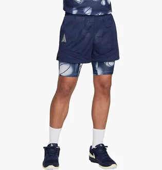 Шорты мужские Nike Ja Dri-Fit 2-In-1 4 Basketball Shorts Blue FQ1022-410