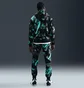 Штаны мужские Nike Ja Club Bb Black/Green HV3382-339