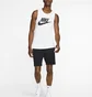 Майка чоловіча Nike M Nsw Tank Icon Futura White AR4991-101