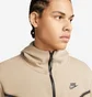 Толстовка чоловіча Nike Nsw Tech Fleece Full-Zip Hoodie Beige CU4489-247