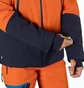 Куртка чоловіча CMP Fix Hood Twill Orange/Blue 34W2037-B595