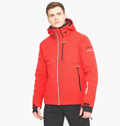 Куртка мужская Cmp Jacket Zip Hood Orange 32W0157-C580