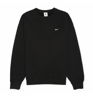 Світшот чоловічий Nike Solo Swoosh French Crewneck Black DX0811-010