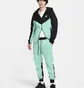 Толстовка мужская Nike Sportswear Tech Fleece Windrunner Black/Turquoise HF4432-349