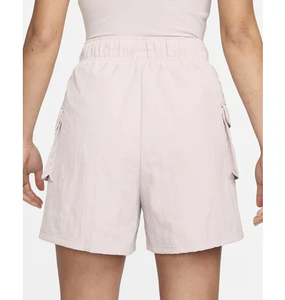 Шорты женские Nike Sportswear Essential Woven High-Rise Shorts Beige DM6247-019
