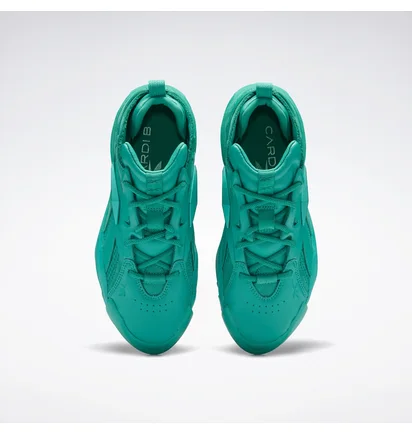 Кроссовки женские Reebok Cardi B Club C V2 Womens Shoes Turquoise Gy7213