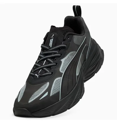Кроссовки унисекс Puma Fade Nitro V2 Black/Light Blue 404467-05