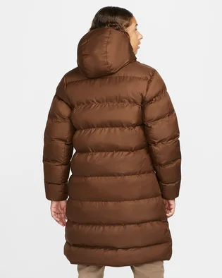 Парка чоловіча Nike Sf Wr Pl-Fld Hd Parka Brown Dr9609-259