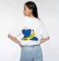 Футболка унисекс Uniqlo Kaws Warhol White 341-471321