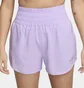 Шорты женские Nike One Dri-Fit Ultra High-Waisted 3 Brief-Lined Shorts Violet DX6642-512