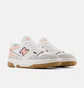 Кросівки дитячі New Balance 550 Big Kid White/Peach GSB550SK