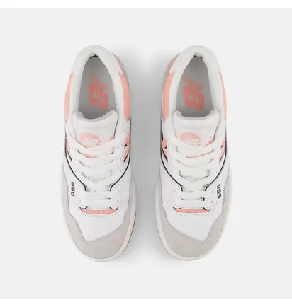 Кросівки дитячі New Balance 550 Big Kid White/Peach GSB550SK