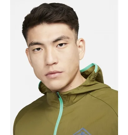 Олімпійка чоловіча Nike Trail Aireez Olive DX6883-368