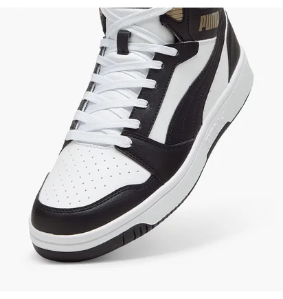 Кроссовки унисекс Puma Rebound Sneakers Black/White 392326-22