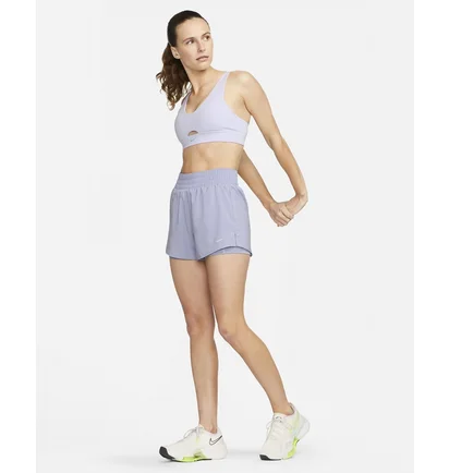 Топ женский Nike Indy Plunge Cutout Medium-Support Padded Sports Bra White DV9837-536