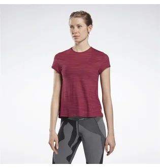 Футболка женская Reebok Workout Ready Activchill T-Shirt Bordo Gr9523