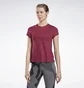 Футболка женская Reebok Workout Ready Activchill T-Shirt Bordo Gr9523