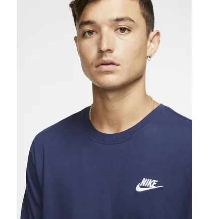 Футболка чоловіча Nike M Nsw Club Tee Blue AR4997-410
