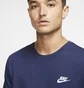 Футболка чоловіча Nike M Nsw Club Tee Blue AR4997-410