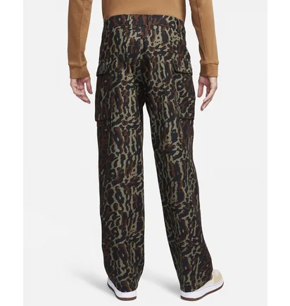 Штаны мужские Nike Life MenS Allover Print Cargo Pants Brown FJ0325-222