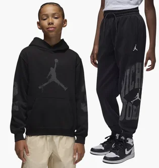 Спортивний костюм дитячий Air Jordan Mvp Jumpman Fleece Black 95F097-023__95F096-023