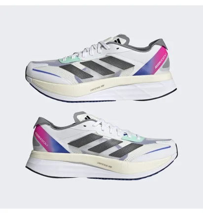 Кроссовки мужские Adidas Adizero Boston 11 Running Shoes White Hq3693