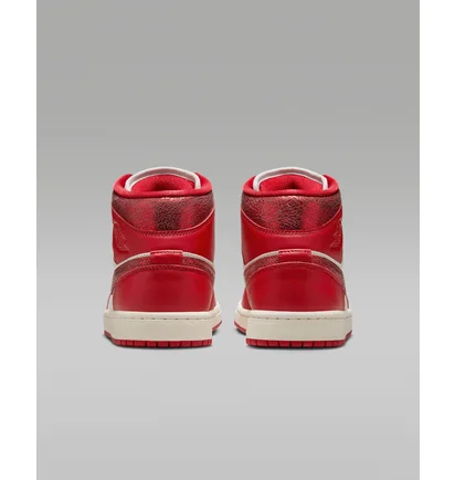 Кросівки жіночі Air Jordan 1 Mid Se Red/White HJ9337-106