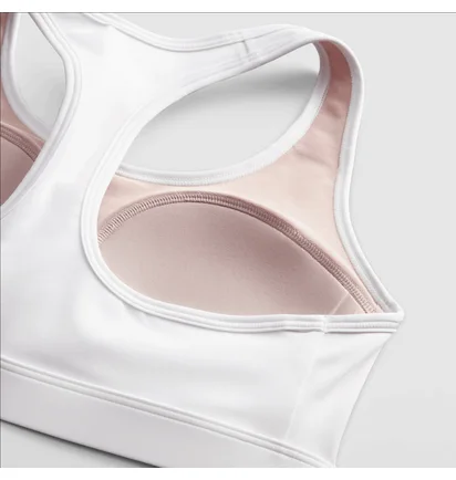 Топ женский Nike Swoosh Medium Support White DX6821-100