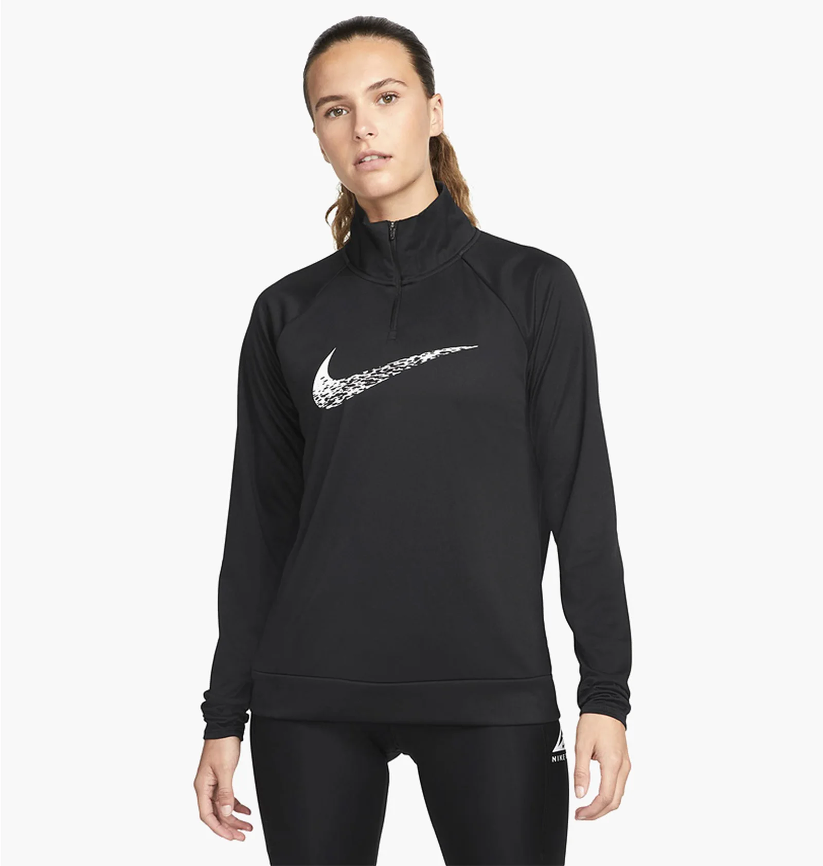 ᐉ Олимпийка женская Nike Dri-Fit Swoosh Run Black Dm7769-010