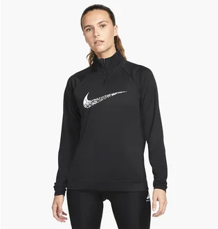 Олимпийка женская Nike Dri-Fit Swoosh Run Black Dm7769-010