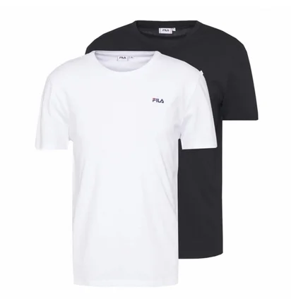 Футболка чоловіча Fila Fam008383072 White/Black FAM008383072