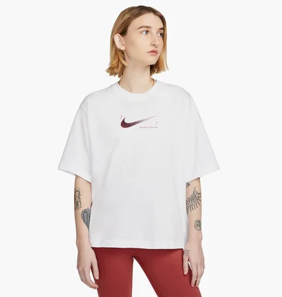 Футболка женская Nike W Nsw Tee Oc 3 Ss Boxy White Dx7932-100