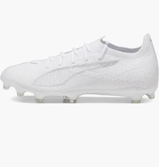 Бутсы унисекс Puma Ultra 5 Pro Fg/Ag White 107685-04