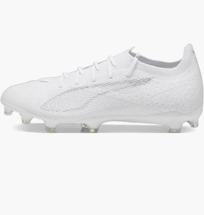 Бутсы унисекс Puma Ultra 5 Pro Fg/Ag White 107685-04