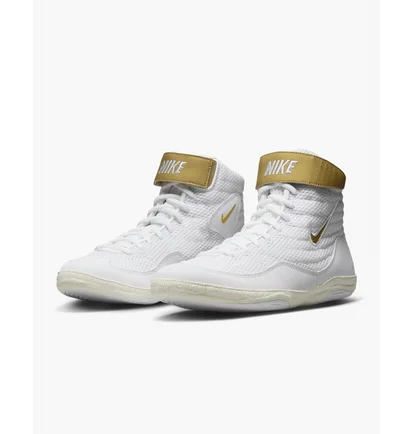 Кроссовки унисекс Nike Inflict Wrestling Shoes White 325256-100
