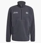 Кофта мужская Adidas Regular Polar Fleece Quarter-Zip Grey JX8191