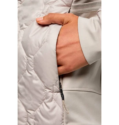 Куртка жіноча Saucony Hurricane Insulated Jacket Beige SAW800455-DV
