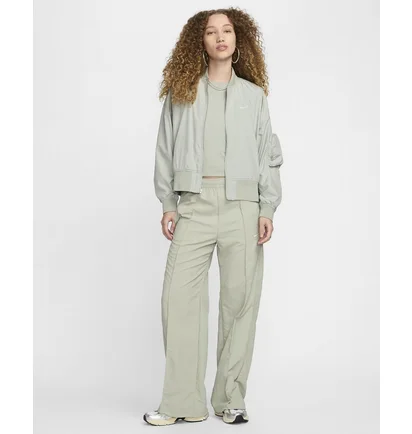 Олимпийка женская Nike Sportswear Essential Oversized Bomber Jacket Olive FN2839-370