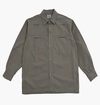 Сорочка чоловіча Cav Empt Cotton Casual Grey CES26SH05
