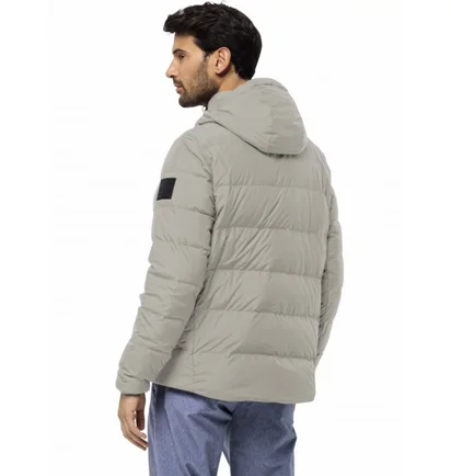 Пуховик чоловічий Jack Wolfskin Colonius Grey 1207431A-0029