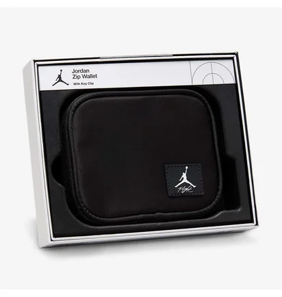 Гаманець чоловічий Air Jordan MenS Flight Zip Wallet Black MA0810-023