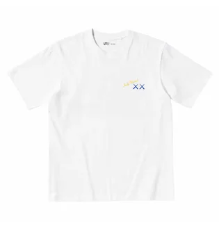 Футболка унисекс Uniqlo Kaws Warhol White 341-471321