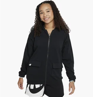 Толстовка детская Nike Nsw Df Flc Ovrszd Hdy Dnce Black FZ5549-010