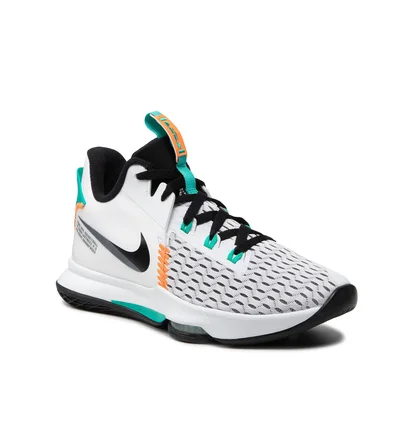 Кроссовки унисекс Nike Lebron Witness V White Cq9380-100